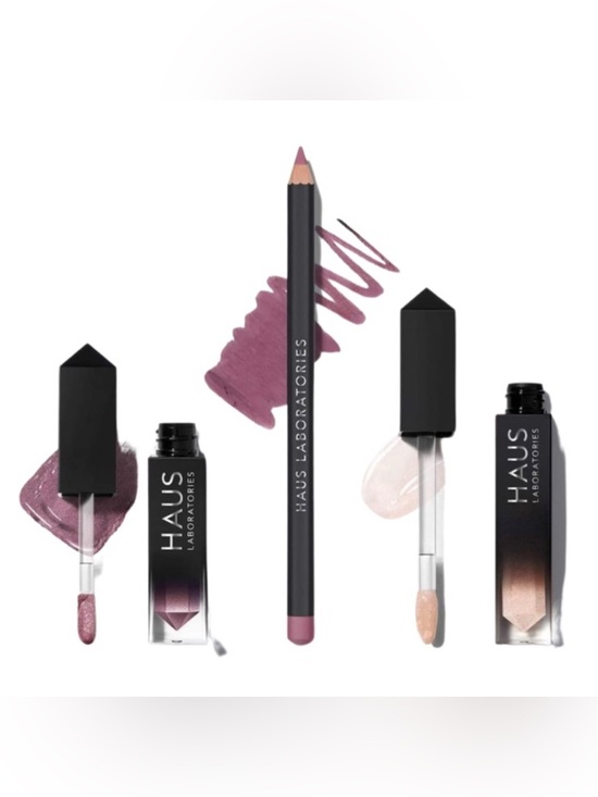 Haus Laboratories Other - Haus Laboratories Rose B*tch 4 piece makeup set including cute bag by Lady Gaga